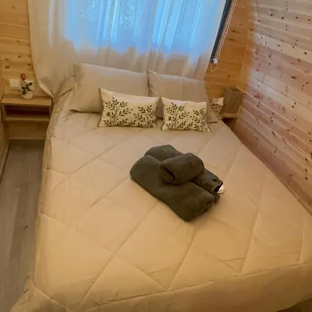شاليه Casa Leandro Glamping Wooden Tiny House