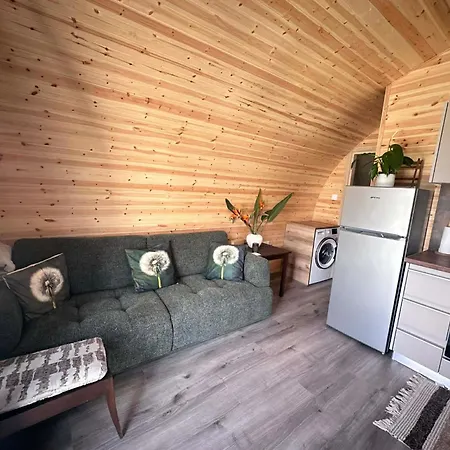 شاليه Casa Leandro Glamping Wooden Tiny House لاشي