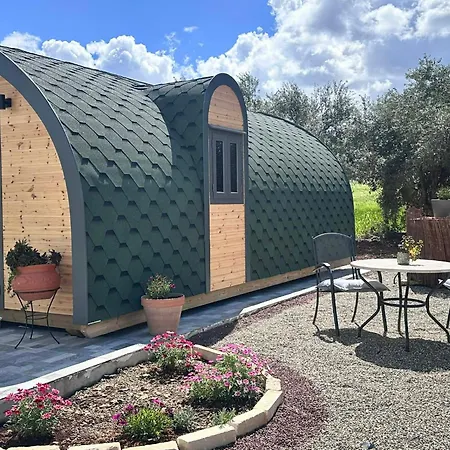 شاليه Casa Leandro Glamping Wooden Tiny House لاشي