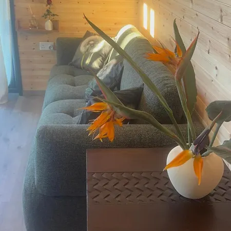 شاليه Casa Leandro Glamping Wooden Tiny House *