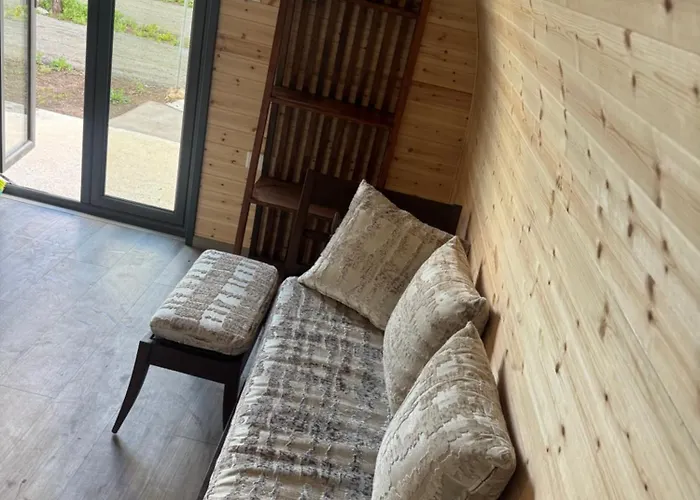 Casa Leandro Glamping Wooden Tiny House 라치